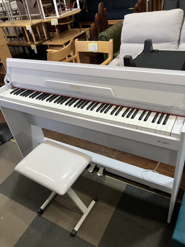 【🎹2025年製 IKTMY 電子ピアノ BL-8817をお買取りいたしました🎹】 - リサイクルマートは現在冷蔵庫の買取、家具の買取強化中です！お気軽にお問い合わせください。