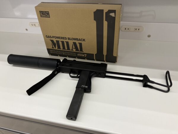 【KSC ガスガン M11A1 サプレッサー付き イングラム マックイレブン】をお買取りいたしました。 - リサイクルマートは現在冷蔵庫の買取、家具の買取強化中です！お気軽にお問い合わせください。