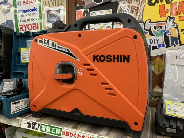 【美品☆KOSHIN インバーター発電機 GV-9i】をお買取りいたしました。 - リサイクルマートは現在冷蔵庫の買取、家具の買取強化中です！お気軽にお問い合わせください。