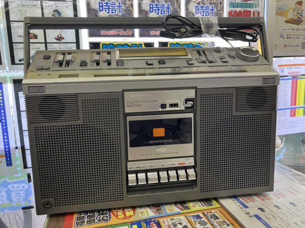 【完全動作品☆SONY ステレオカセットコーダー CFS-686 1978年 ラジカセ】をお買取りいたしました。 - リサイクルマートは現在冷蔵庫の買取、家具の買取強化中です！お気軽にお問い合わせください。
