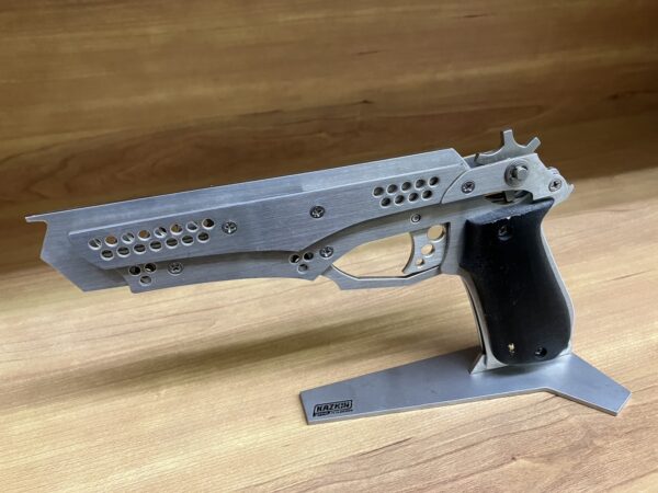 【KAZKIN2120 ステンレス フルメタル 輪ゴム鉄砲 フェンリル】をお買取りいたしました。 - リサイクルマートは現在冷蔵庫の買取、家具の買取強化中です！お気軽にお問い合わせください。
