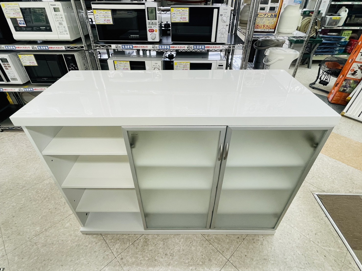 NITORI(ニトリ) オリーブ カウンターテーブル 　定価￥59,900　 バーカウンター - リサイクルマートは現在冷蔵庫の買取、家具の買取強化中です！お気軽にお問い合わせください。