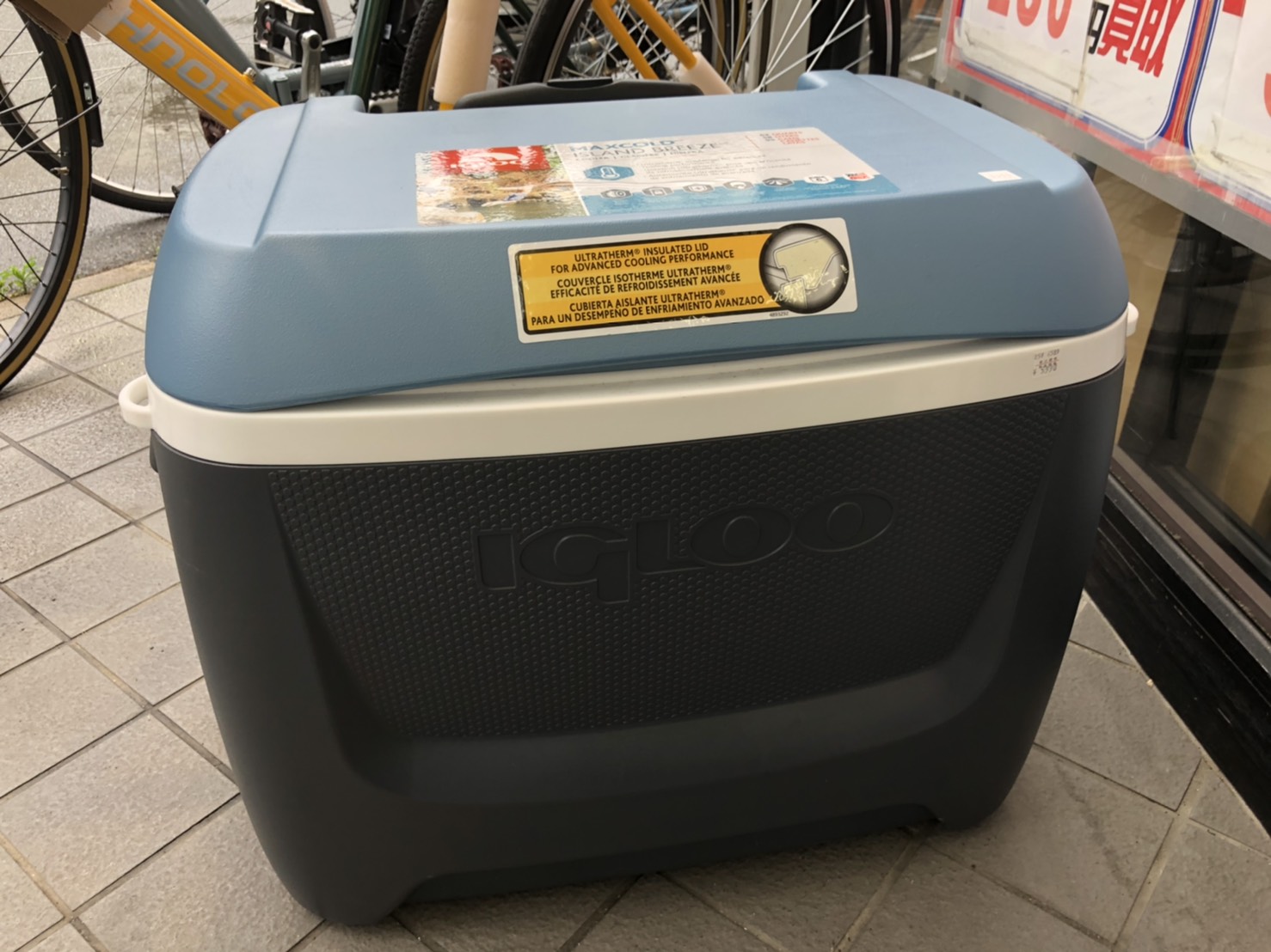 イグルー igloo クーラーボックス キャスター付 58リットル Maxcold ISLAND BREEZE 62QT をお買取りさせて頂きました!! - リサイクルマートは現在冷蔵庫の買取、家具の買取強化中です！お気軽にお問い合わせください。