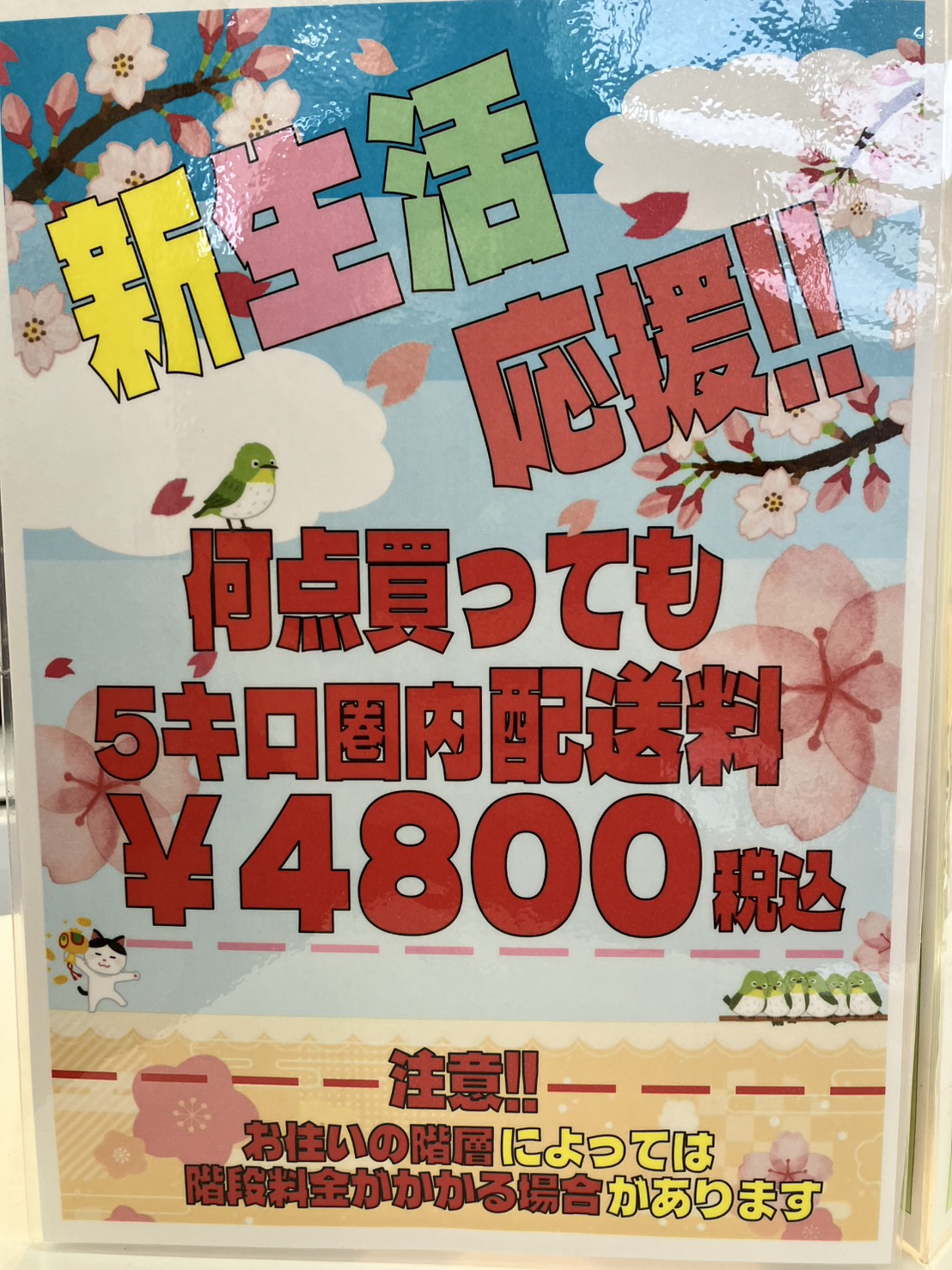 【🌸新生活応援🌸】冷蔵庫・洗濯機の「選べるお得セット」が驚きの￥19,990〜！入り口前で絶賛販売中！