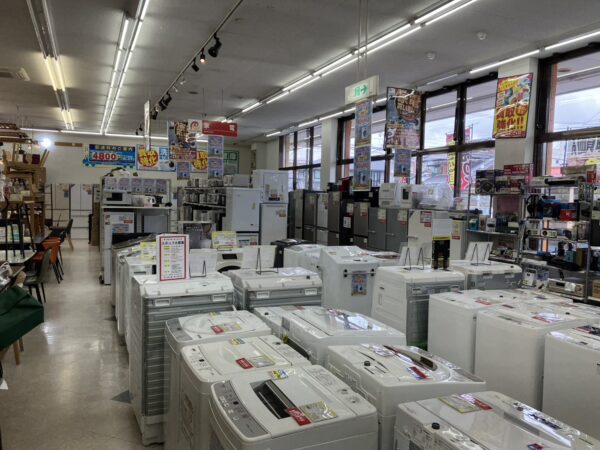 【在庫も豊富！】冷蔵庫＋洗濯機10％OFFは間もなく終了！引っ越しシーズンにつき新入荷商品も続々入荷中！