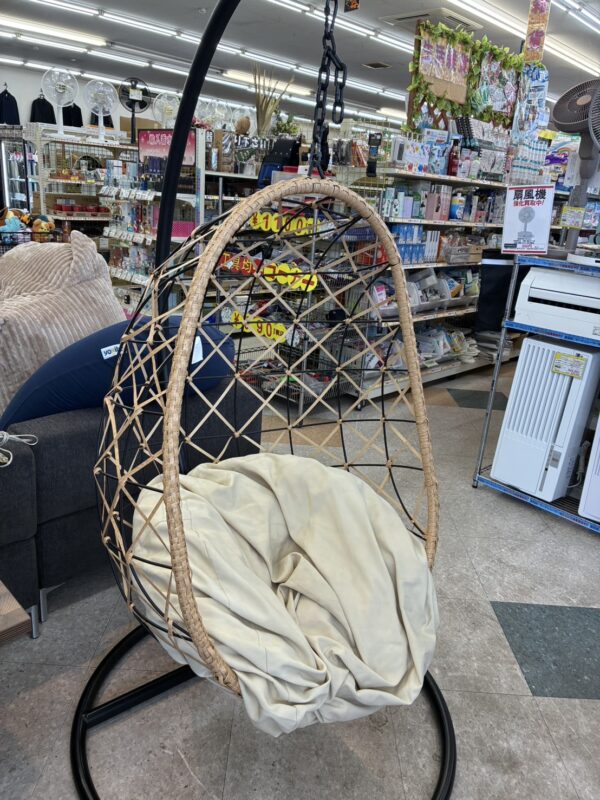 【不二貿易/ハンギングチェア】お買取させて頂きました！！ - リサイクルマートは現在冷蔵庫の買取、家具の買取強化中です！お気軽にお問い合わせください。