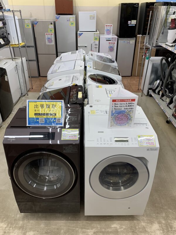 【大型洗濯機】大量入荷★しかも高年式🌟美品🤩多数ご用意しております!! - リサイクルマートは現在冷蔵庫の買取、家具の買取強化中です！お気軽にお問い合わせください。