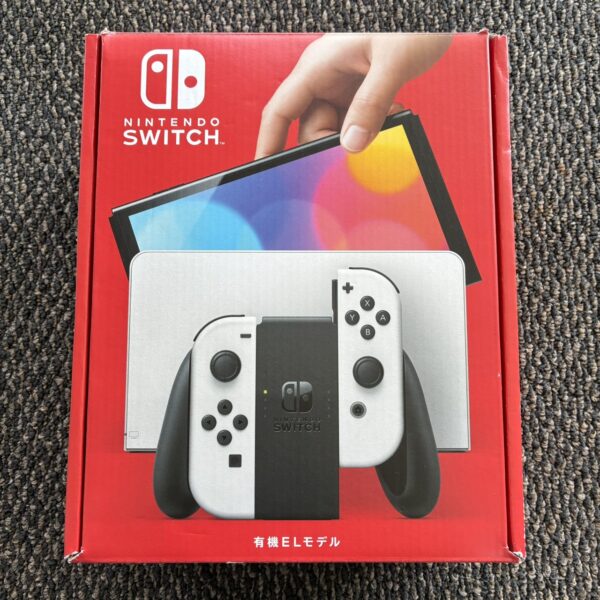 【任天堂 Nintendo Switch 有機ELモデル ホワイト】をお買取りいたしました - リサイクルマートは現在冷蔵庫の買取、家具の買取強化中です！お気軽にお問い合わせください。