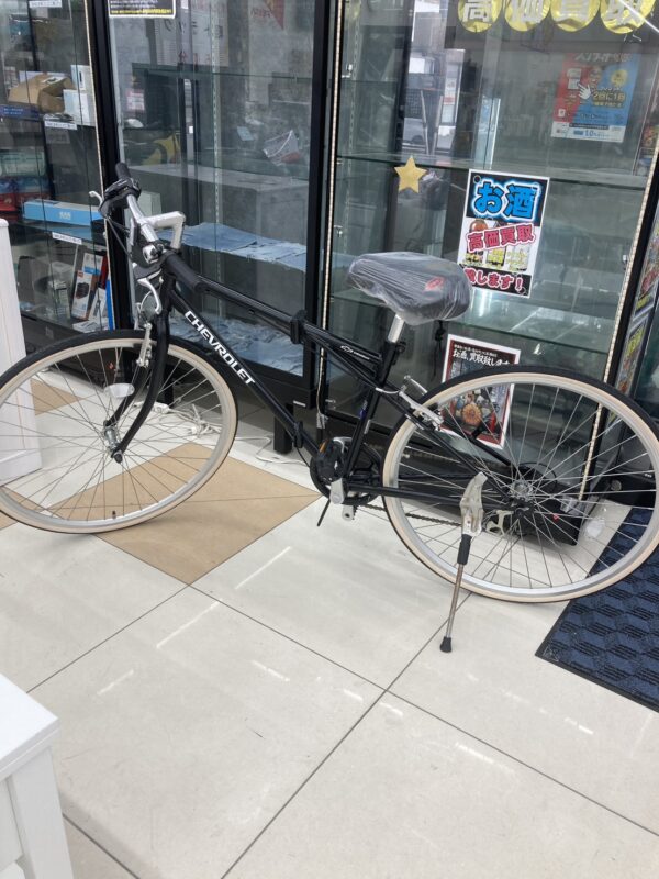 【CHEVROLET/ シボレー/折りたたみクロスバイク/6段変速/700C】をお買取致しました！！ - リサイクルマートは現在冷蔵庫の買取、家具の買取強化中です！お気軽にお問い合わせください。