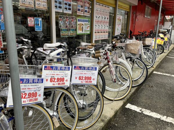 自転車☆中古☆新品 を買うならリサイクルマートへ！☆糸島☆前原☆西区☆九大 - リサイクルマートは現在冷蔵庫の買取、家具の買取強化中です！お気軽にお問い合わせください。