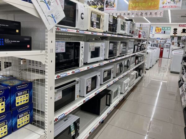 福岡市西区で電子レンジを売るならリサイクルマート福重店へ｜単機能レンジ・オーブンレンジ買取強化中