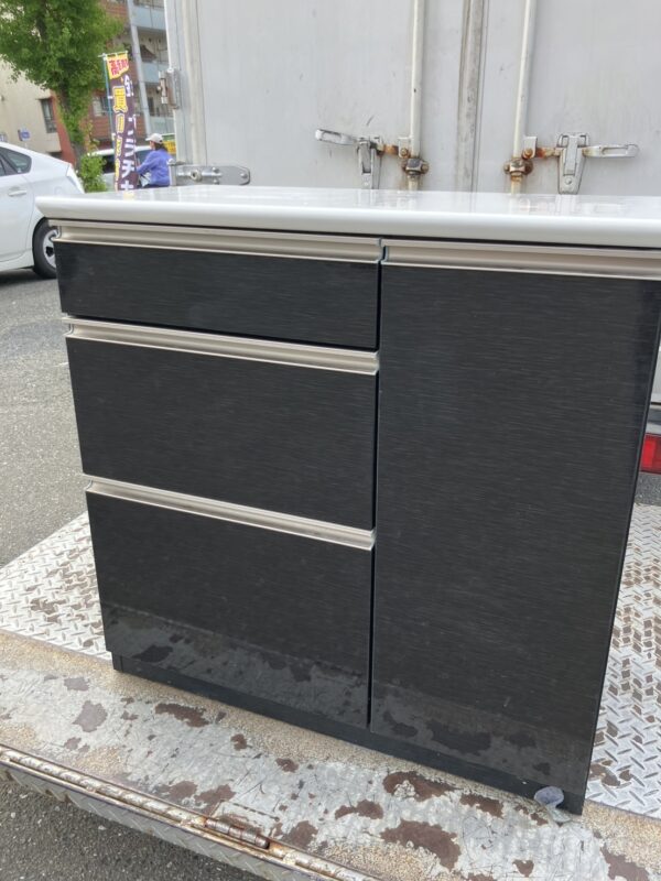 福岡市南区 このサイズ感がちょうど良い！ 古賀家具工業 キッチンカウンターをお買取りいたしました！ - リサイクルマートは現在冷蔵庫の買取、家具の買取強化中です！お気軽にお問い合わせください。