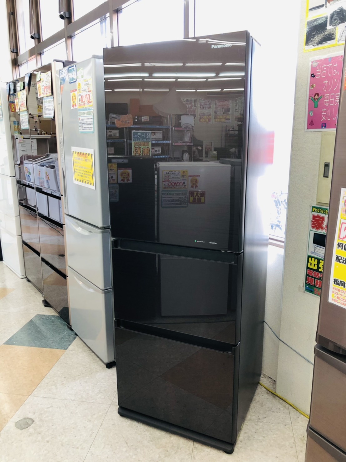 【Panasonic(ﾊﾟﾅｿﾆｯｸ) / 335L冷蔵庫/ 高年式2019年 / NR-C340G  】買取させて頂きました！！ - リサイクルマートは現在冷蔵庫の買取、家具の買取強化中です！お気軽にお問い合わせください。