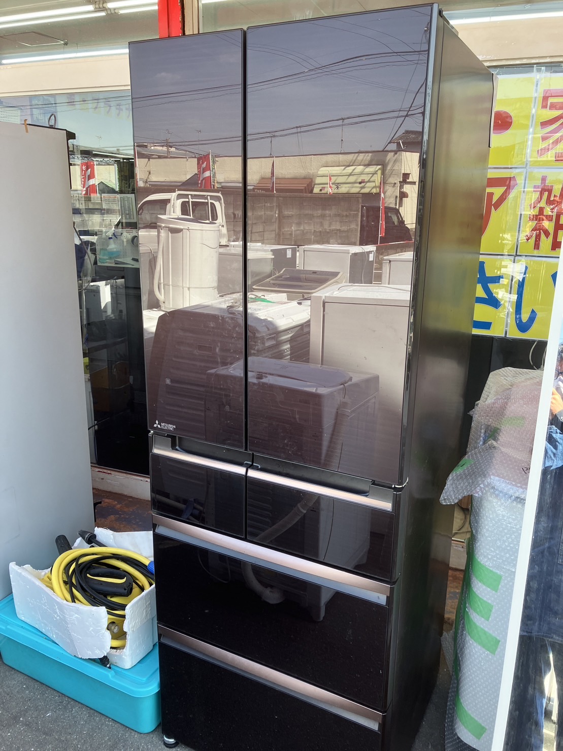 【475L冷蔵庫　MITSUBISHI/三菱 MR-WX48Z-BR　2016年製】買取致しました！ - リサイクルマートは現在冷蔵庫の買取、家具の買取強化中です！お気軽にお問い合わせください。