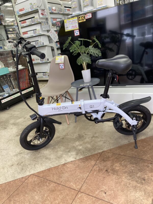 【Holdon Q1J 14インチ折り畳み電動アシスト自転車】をお買取りさせて頂きました!! - リサイクルマートは現在冷蔵庫の買取、家具の買取強化中です！お気軽にお問い合わせください。