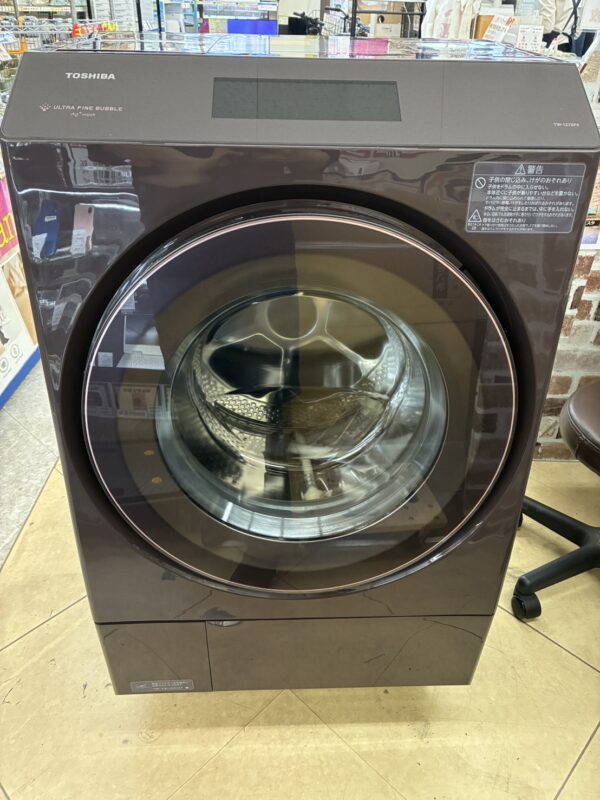 【2025年製　TOSHIBA 12/7kgドラム式洗濯乾燥機】をお買取りさせていただきました！！ - リサイクルマートは現在冷蔵庫の買取、家具の買取強化中です！お気軽にお問い合わせください。
