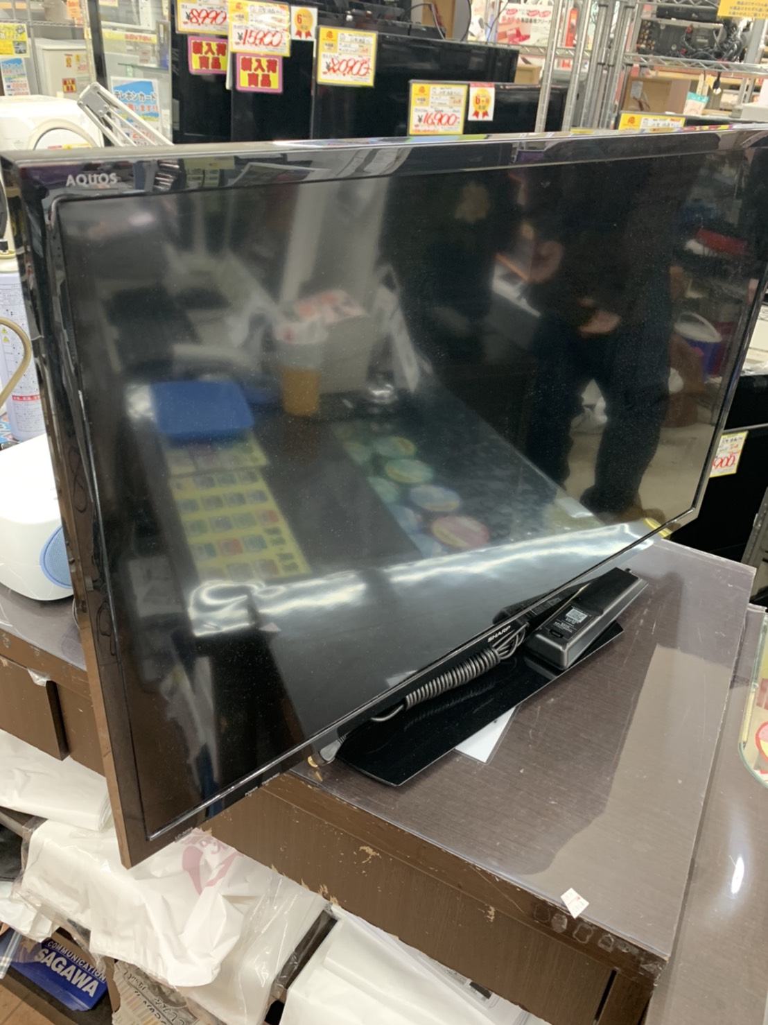 【高年式美品】2018年製 SHARP 32型 液晶テレビ AQUOS LC-32S5 をお買取させて頂きました！！ - リサイクルマートは現在冷蔵庫の買取、家具の買取強化中です！お気軽にお問い合わせください。