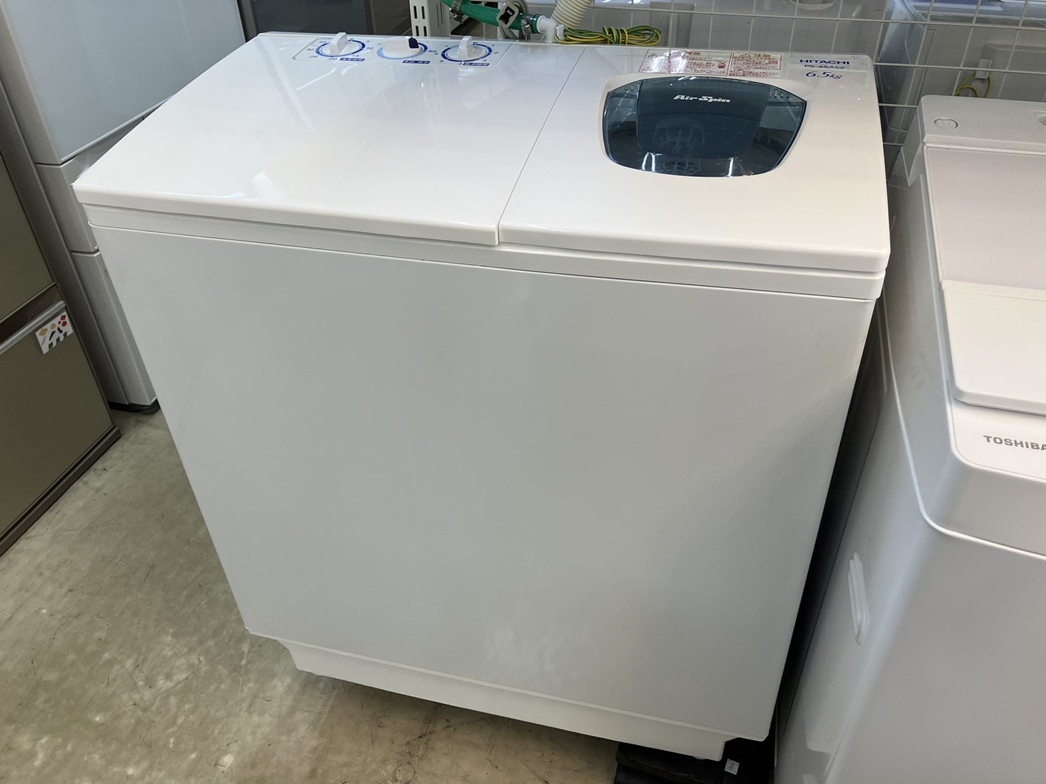 【HITACHI 6.5Kg 二層式洗濯機 2018年式 PS-65AS2 日立】を買取いたしました！ - リサイクルマートは現在冷蔵庫の買取、家具の買取強化中です！お気軽にお問い合わせください。