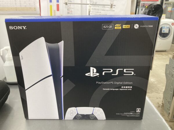 【SONY/ソニー 🎮 PlayStation 5 デジタル・エディション (CFI-2200B01)】をお買取致しました！！ - リサイクルマートは現在冷蔵庫の買取、家具の買取強化中です！お気軽にお問い合わせください。