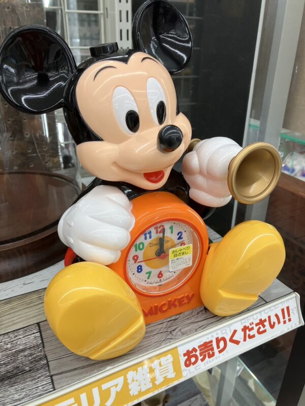 【DISNEY/ディズニー/ミッキーマウス/置き時計/目覚まし時計】をお買取致しました！！ - リサイクルマートは現在冷蔵庫の買取、家具の買取強化中です！お気軽にお問い合わせください。
