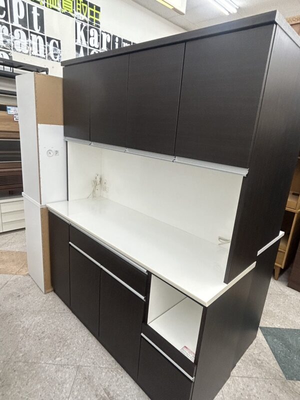 【✨大容量ワイド150cm✨ ニトリ レンジボード 食器棚 🍳 キッチンを彩るホワイトカラー 🍱】お買取させて頂きました！！ - リサイクルマートは現在冷蔵庫の買取、家具の買取強化中です！お気軽にお問い合わせください。