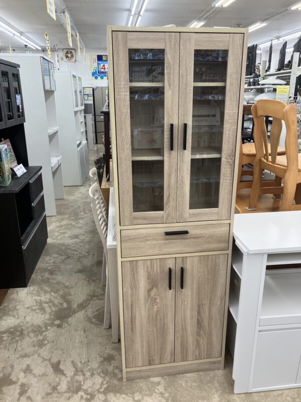【カップボード　食器棚　幅59㎝　双日家具】買取致しました！ - リサイクルマートは現在冷蔵庫の買取、家具の買取強化中です！お気軽にお問い合わせください。