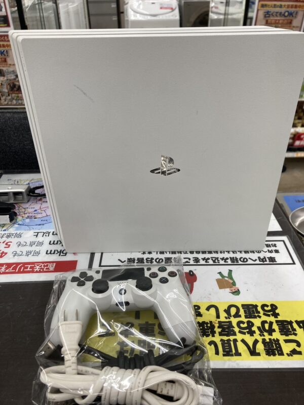SONY/ソニー 🎮 PlayStation 4 Pro 1TB グレイシャー・ホワイト (CUH-7200B)】をお買取致しました！！ - リサイクルマートは現在冷蔵庫の買取、家具の買取強化中です！お気軽にお問い合わせください。