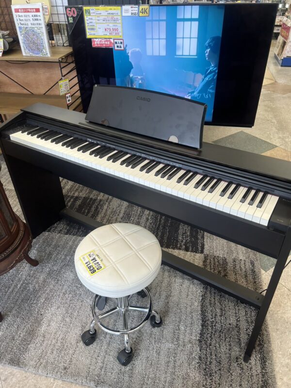【カシオ】88鍵盤 電子ピアノ「Privia PX-770」をお買取り！福岡県大野城市での楽器・電子ピアノの買取ならリサイクルマート大野城店へ - リサイクルマートは現在冷蔵庫の買取、家具の買取強化中です！お気軽にお問い合わせください。