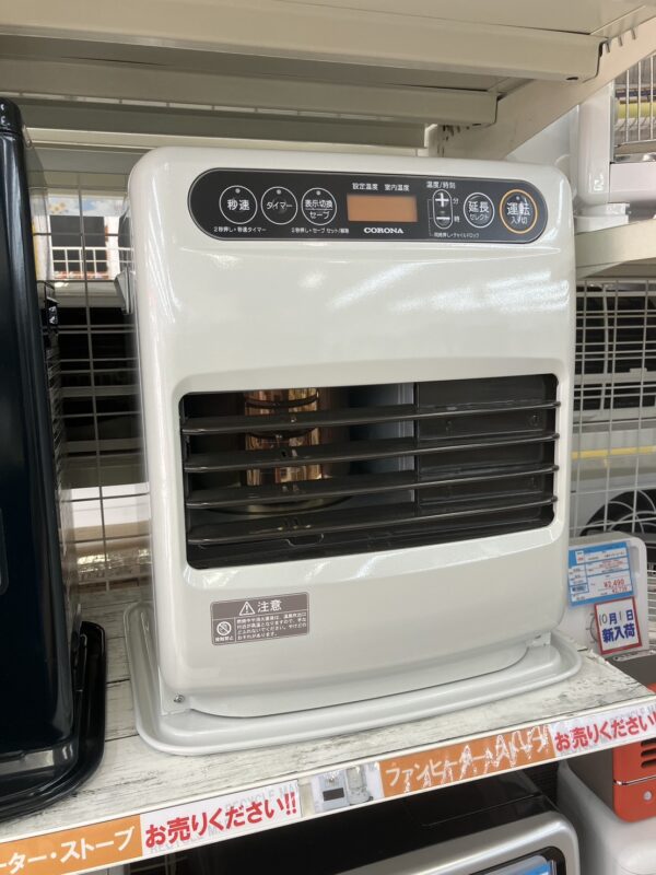 【石油ファンヒーター　CORONA/コロナ　2023年製　FH-G3223E3 】買取致しました！ - リサイクルマートは現在冷蔵庫の買取、家具の買取強化中です！お気軽にお問い合わせください。