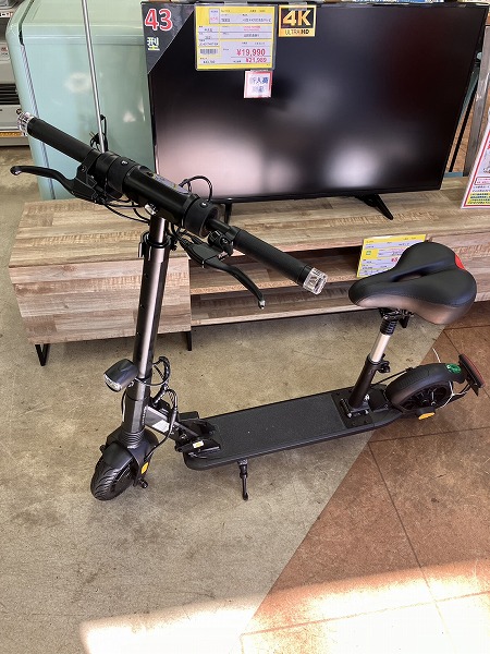 今流行りの電動キックボード入荷しました♪リサイクルマート片江へお越しください★