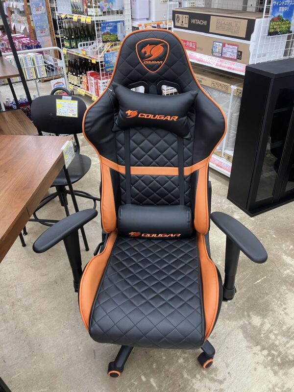 【ゲーミングチェア　COUGAR/クーガー　CGR-A2F】買取致しました！ - リサイクルマートは現在冷蔵庫の買取、家具の買取強化中です！お気軽にお問い合わせください。