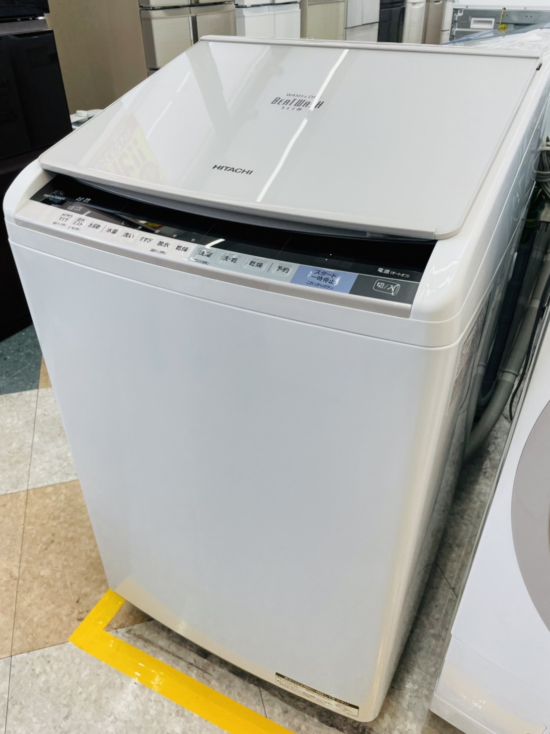 【HITACHI(日立)  / 9.0/kg洗濯機 /  BW-DV90AE4  / 2017年】買い取りさせて頂きました！！ - リサイクルマートは現在冷蔵庫の買取、家具の買取強化中です！お気軽にお問い合わせください。