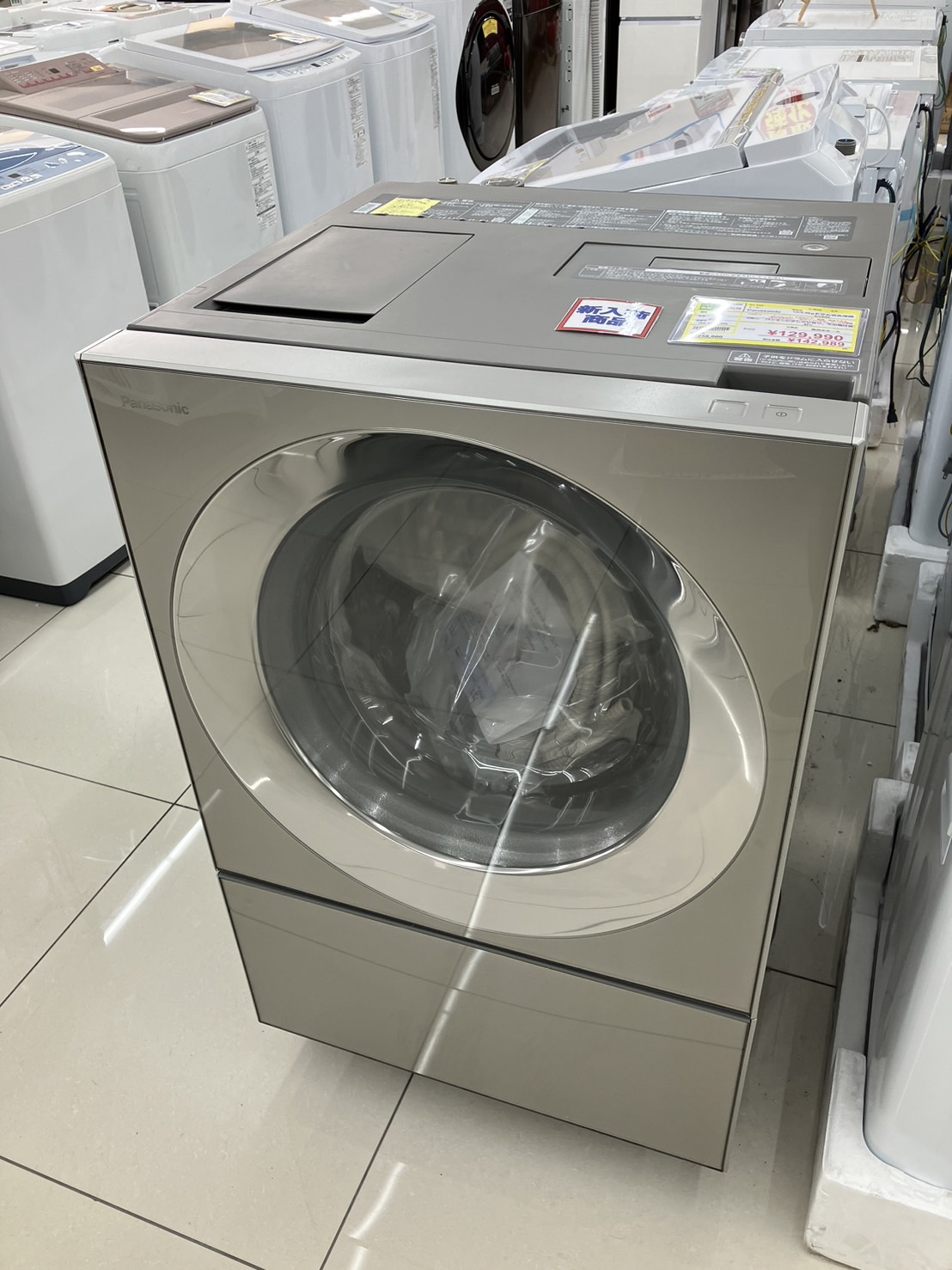 【Panasonic/ドラム式洗濯機/10/5.0Kg/NA-VG2400L/2019年/中古品】お買取りさせて頂きました - リサイクルマートは現在冷蔵庫の買取、家具の買取強化中です！お気軽にお問い合わせください。