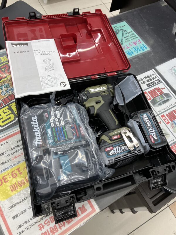 【makita/マキタ/充電式インパクトドライバ/TD002GRDXO/新品未使用】をお買取致しました!! - リサイクルマートは現在冷蔵庫の買取、家具の買取強化中です!お気軽にお問い合わせください。