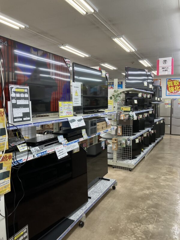 📺液晶テレビ在庫十分でお待ちしております📺