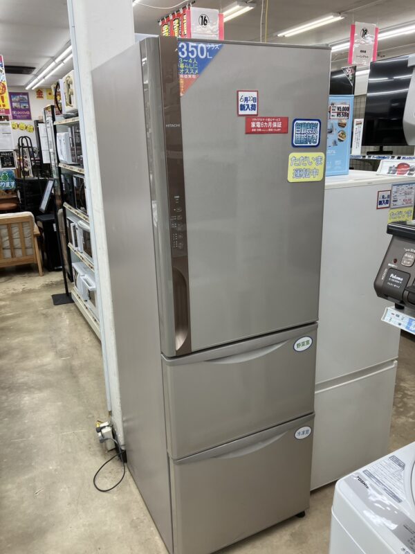 【375L冷蔵庫　HITACHI/日立 R-K38JV  2019年製】買取致しました！ - リサイクルマートは現在冷蔵庫の買取、家具の買取強化中です！お気軽にお問い合わせください。