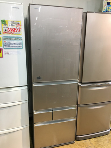 【美品 2016年製 TOSHIBA 410L冷蔵庫 ガラス扉 クリスタルドア タッチパネル開閉 GR-J43GXVE 東芝 5ドア】お買取りしました! - リサイクルマートは現在冷蔵庫の買取、家具の買取強化中です！お気軽にお問い合わせください。
