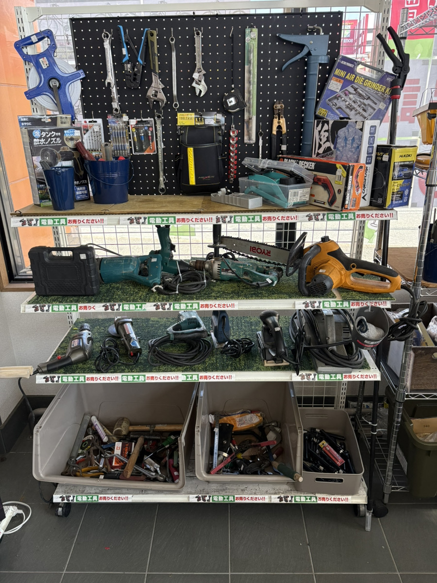 工具買取自信あります！！