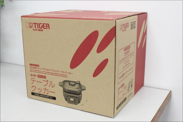 (鳥栖市)未使用品 TIGER タイガー テーブルクッカー CQC-A070 RT - リサイクルマートは現在冷蔵庫の買取、家具の買取強化中です！お気軽にお問い合わせください。