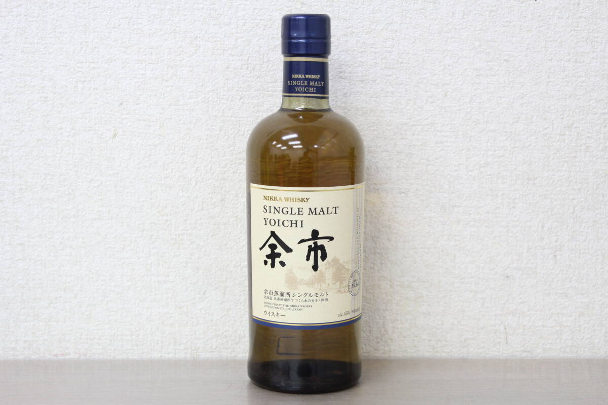 【NIKKA ニッカ シングルモルト 余市 700ml 45％ ウイスキー】買取いたしました！ - リサイクルマートは現在冷蔵庫の買取、家具の買取強化中です！お気軽にお問い合わせください。