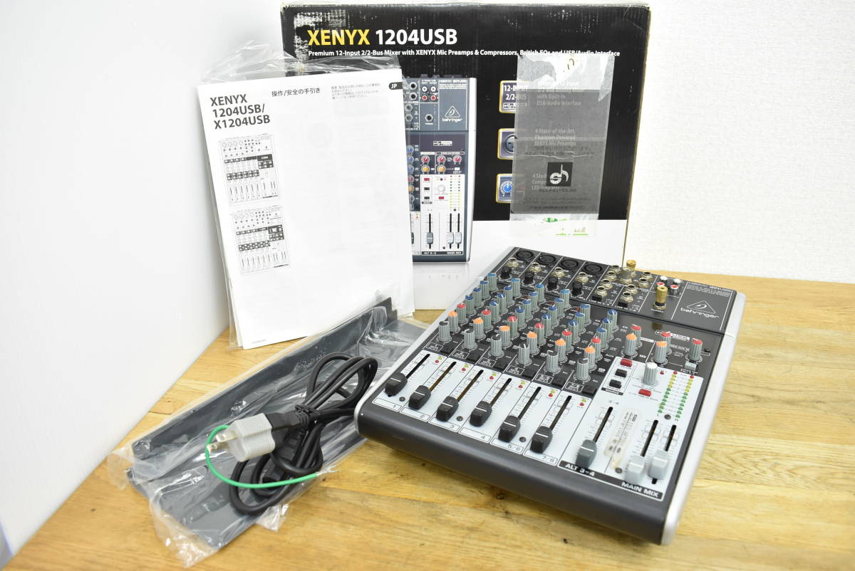 【BEHRINGER アナログミキサー XEYX /X1204USB】をお買取りさせていただきました！！ - リサイクルマートは現在冷蔵庫の買取、家具の買取強化中です！お気軽にお問い合わせください。