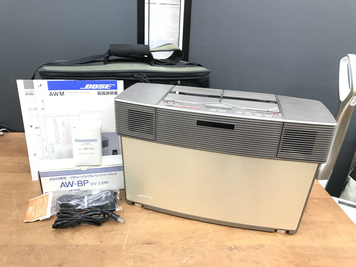 【BOSE/ボーズ AWM ACOUSTIC WAVE MUSIC SYSTEM/アコースティックウェーブ ミュージックシステム CDラジカセ ラジオ/カセット】お買取しました! - リサイクルマートは現在冷蔵庫の買取、家具の買取強化中です！お気軽にお問い合わせください。