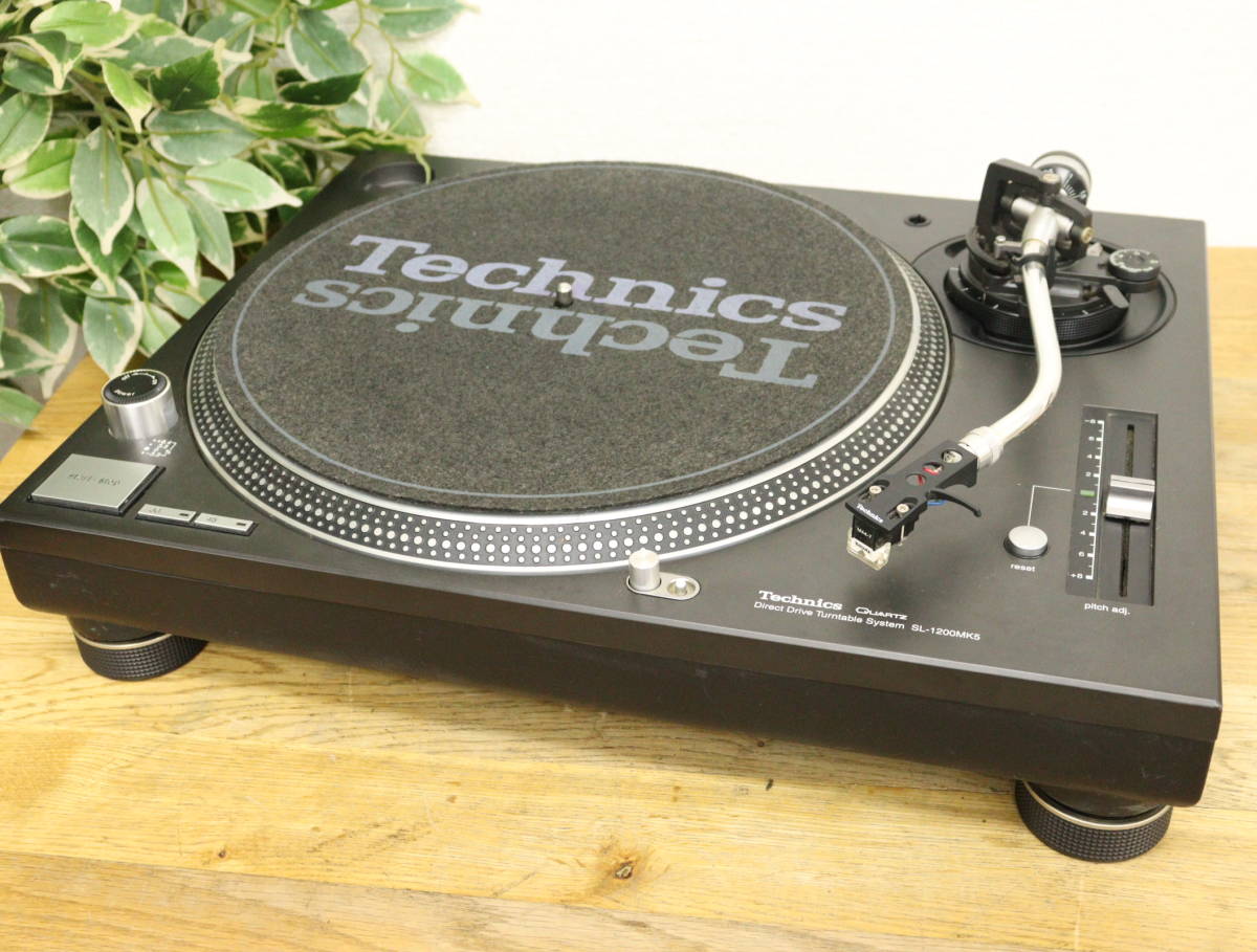 Technics SL-1200 MK5 ターンテーブル レコードプレーヤーTechnicsスリップマット