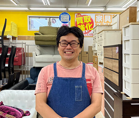 <small>リサイクルマート</small>糸島店店長