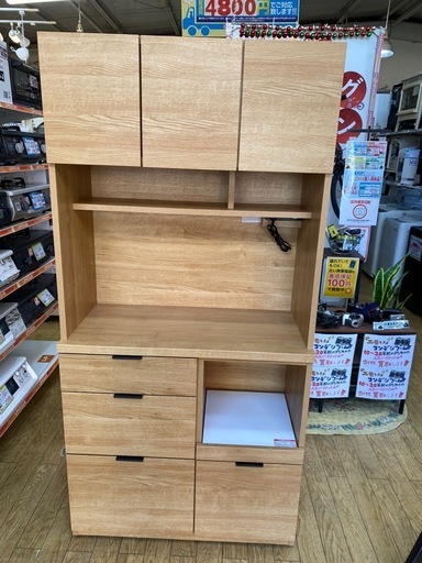 【 NITORIレンジボードETONA-90KB-LBR2】お買取りいたしました！ - リサイクルマートは現在冷蔵庫の買取、家具の買取強化中です！お気軽にお問い合わせください。