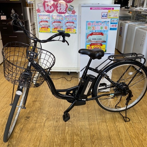 【サイモト e-CONSCIOUS ココット 電動自転車 6Ah 26インチ電動アシスト自転車🚲 [EB-FSL-B266BA-PS-BAA] 2024年製 】をお買取りいたしました - リサイクルマートは現在冷蔵庫の買取、家具の買取強化中です！お気軽にお問い合わせください。