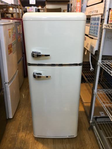 【美品 人気 A-Stage 114L冷蔵庫 レトロデザイン WRE-2115W お洒落 S-Cubism 希少】お買取りしました! - リサイクルマートは現在冷蔵庫の買取、家具の買取強化中です！お気軽にお問い合わせください。