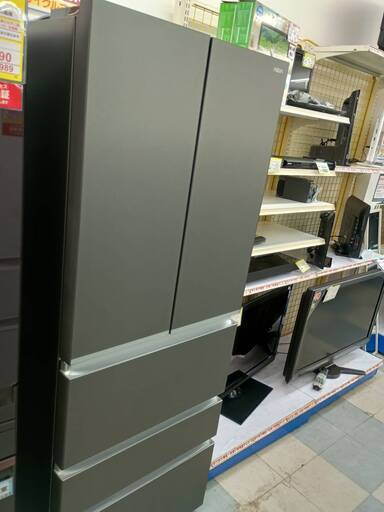 【買取実績】🧊現行モデル🧊未使用品🧊定価22万円🧊AQUA アクア 2024年製 冷蔵庫 501L・幅70cm・フレンチドア(観音開き)・5ドア・マットクリアブラック) AQR-TXA50P🧊を高価買取しました!|リサイクルマート フェスタ春日店 - リサイクルマートは現在冷蔵庫の買取、家具の買取強化中です!お気軽にお問い合わせください。