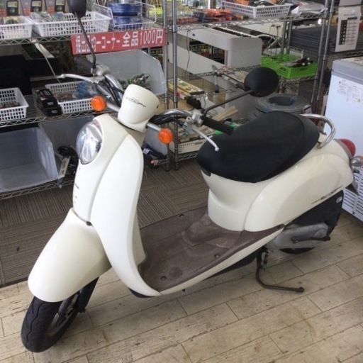 【✨人気のHONDA❗️オフホワイトとブラウンカラーでオシャレ❗️まだまだ乗れます❗️✨】50CC スクーピー4サイクル HONDA/ホンダ - リサイクルマートは現在冷蔵庫の買取、家具の買取強化中です！お気軽にお問い合わせください。