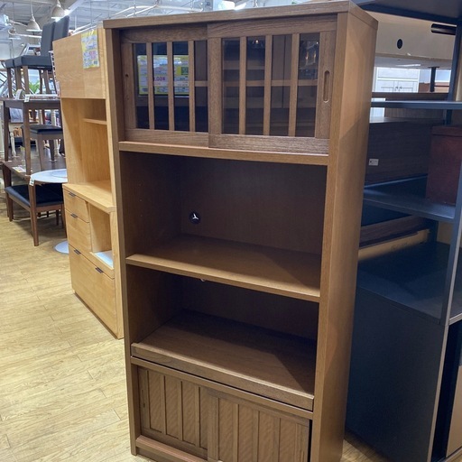【大川家具 和風レンジボード】お買取りしました！ - リサイクルマートは現在冷蔵庫の買取、家具の買取強化中です！お気軽にお問い合わせください。